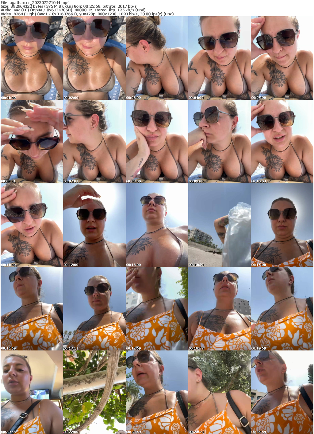 Preview thumb from agatharuiz on 2023-07-27 @ bongacams