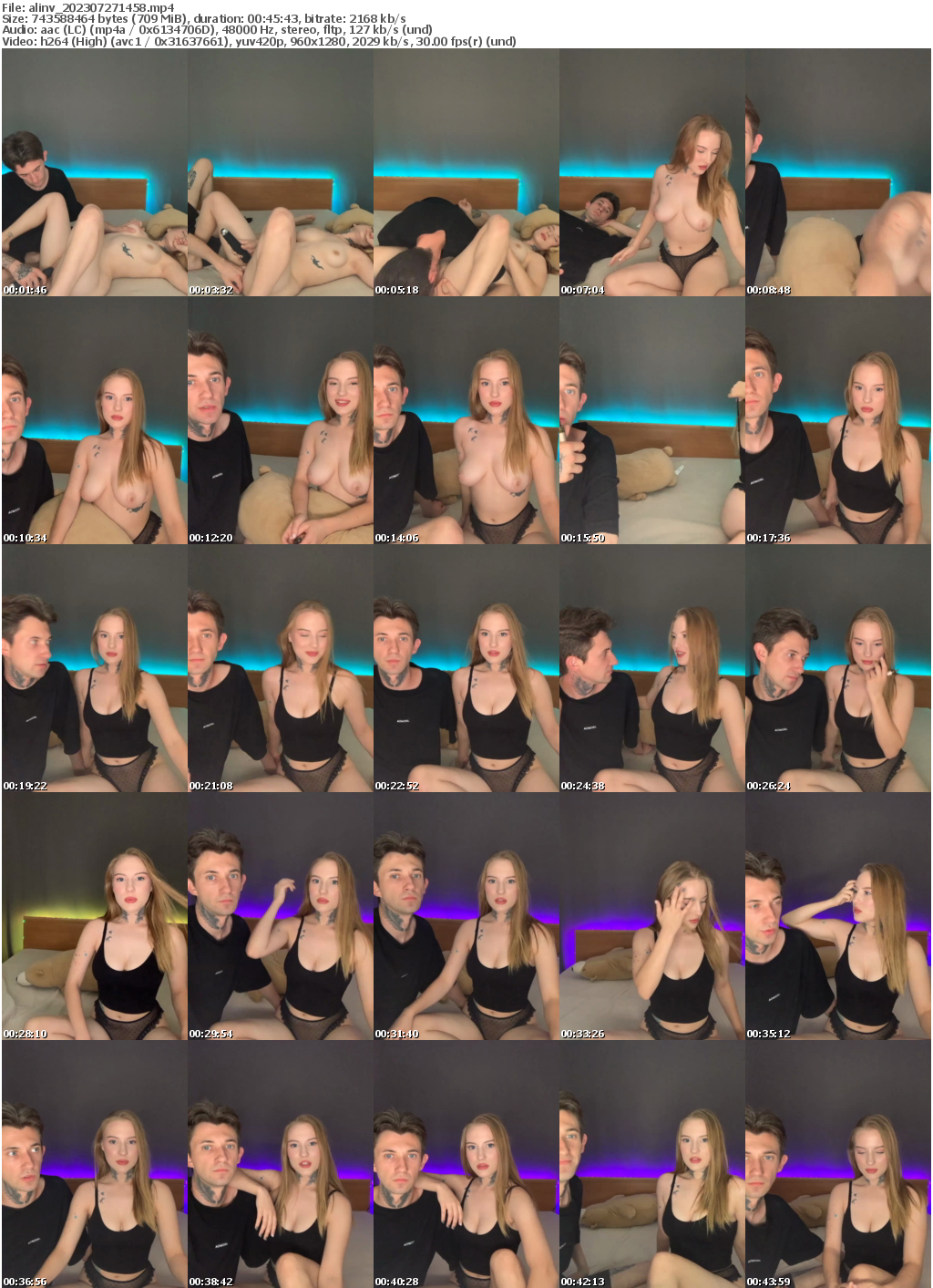 Preview thumb from alinv on 2023-07-27 @ bongacams