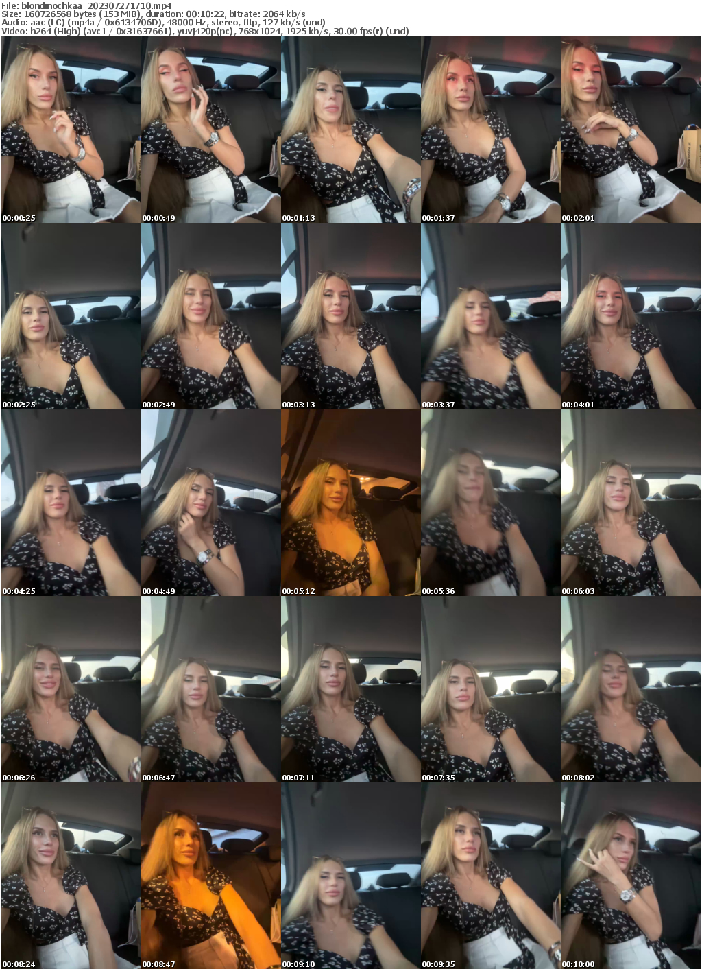 Preview thumb from blondinochkaa on 2023-07-27 @ bongacams