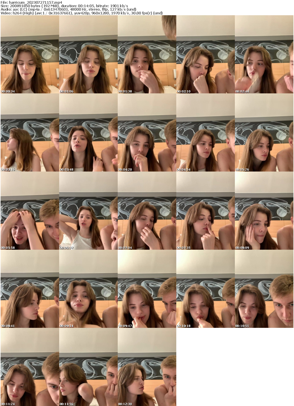 Preview thumb from harricum on 2023-07-27 @ bongacams