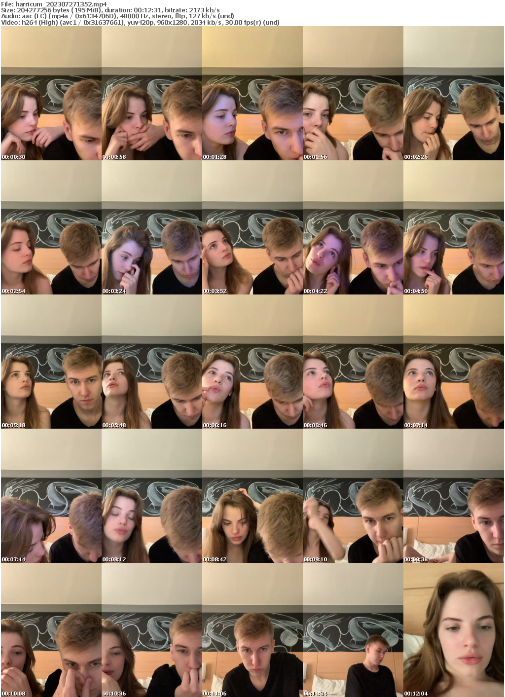 Preview thumb from harricum on 2023-07-27 @ bongacams