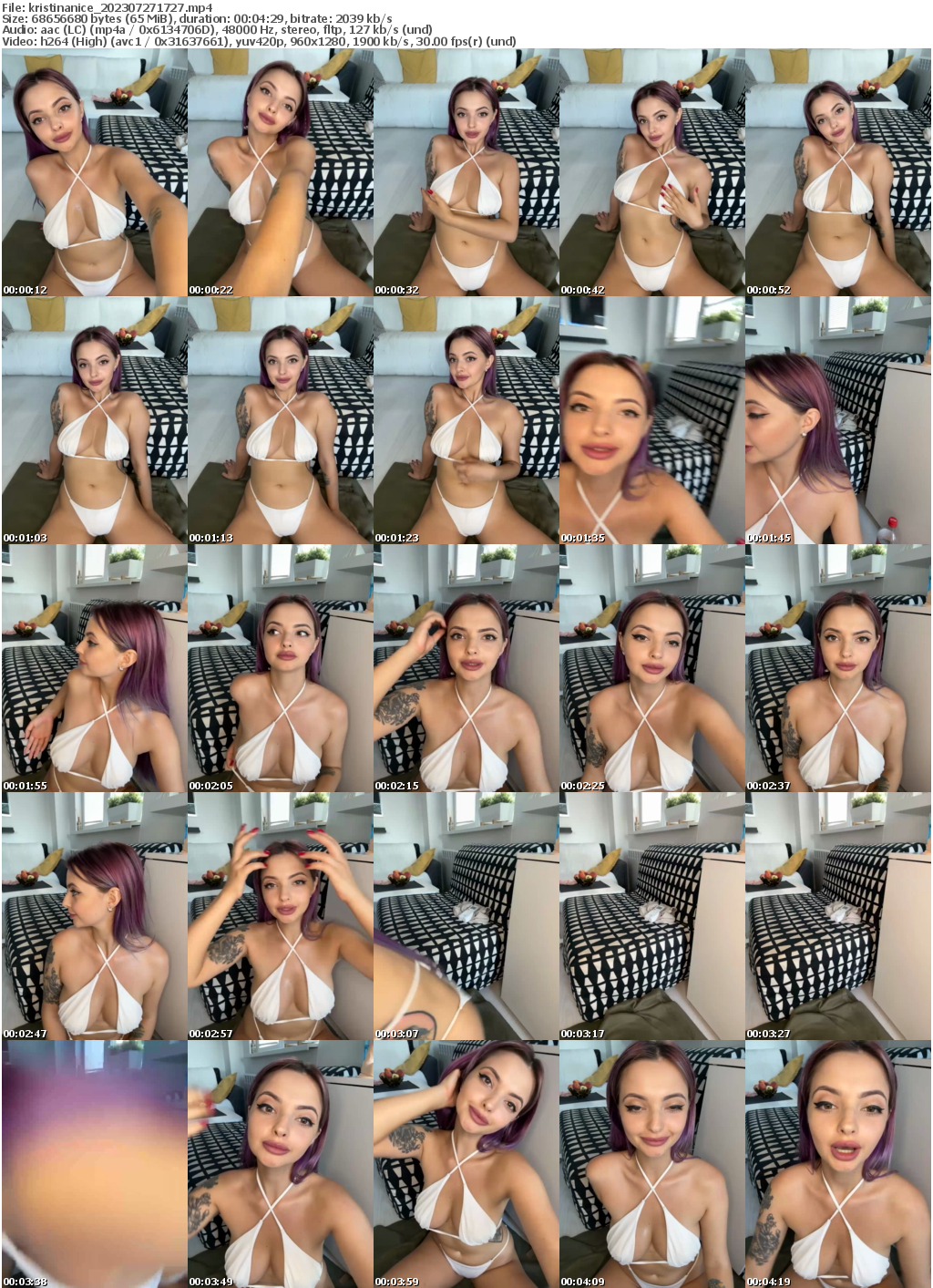 Preview thumb from kristinanice on 2023-07-27 @ bongacams