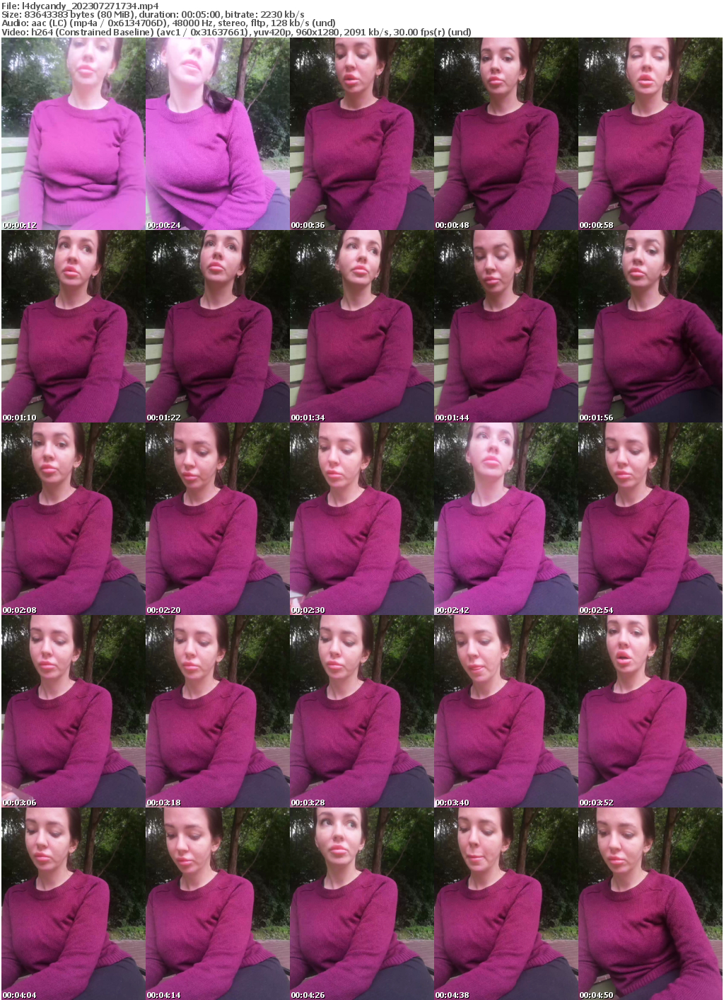 Preview thumb from l4dycandy on 2023-07-27 @ bongacams