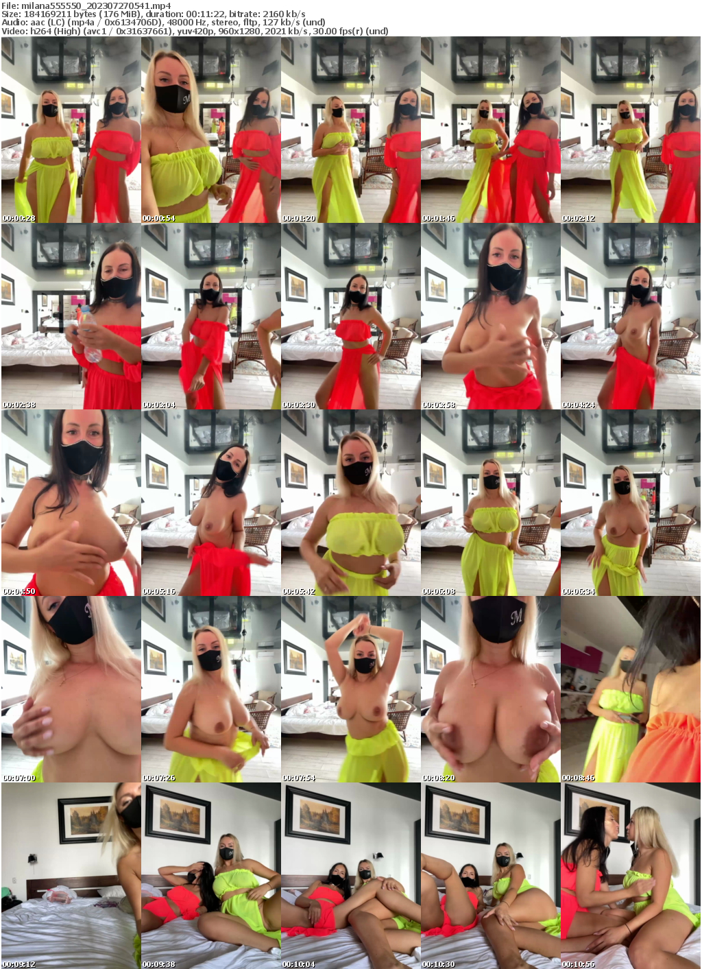 Preview thumb from milana555550 on 2023-07-27 @ bongacams