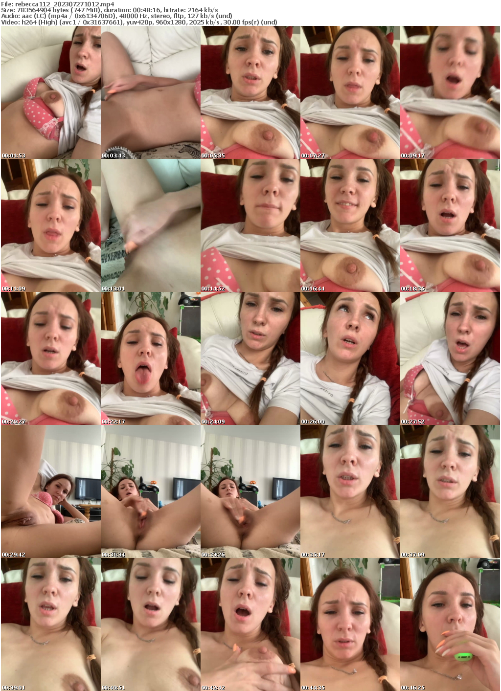 Preview thumb from rebecca112 on 2023-07-27 @ bongacams