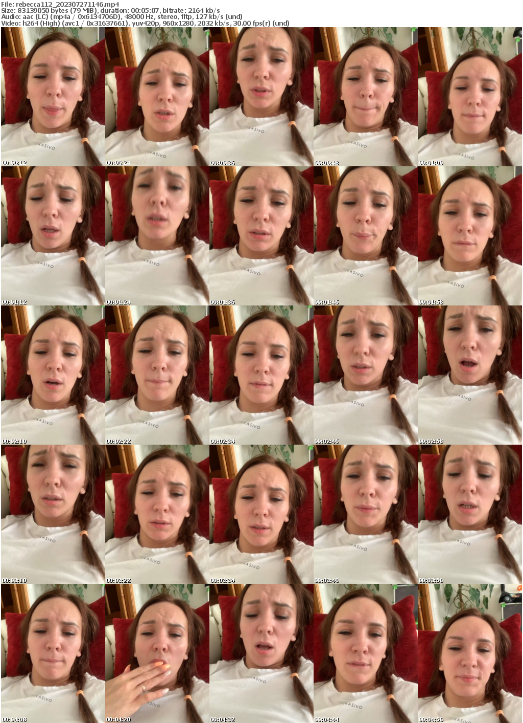 Preview thumb from rebecca112 on 2023-07-27 @ bongacams