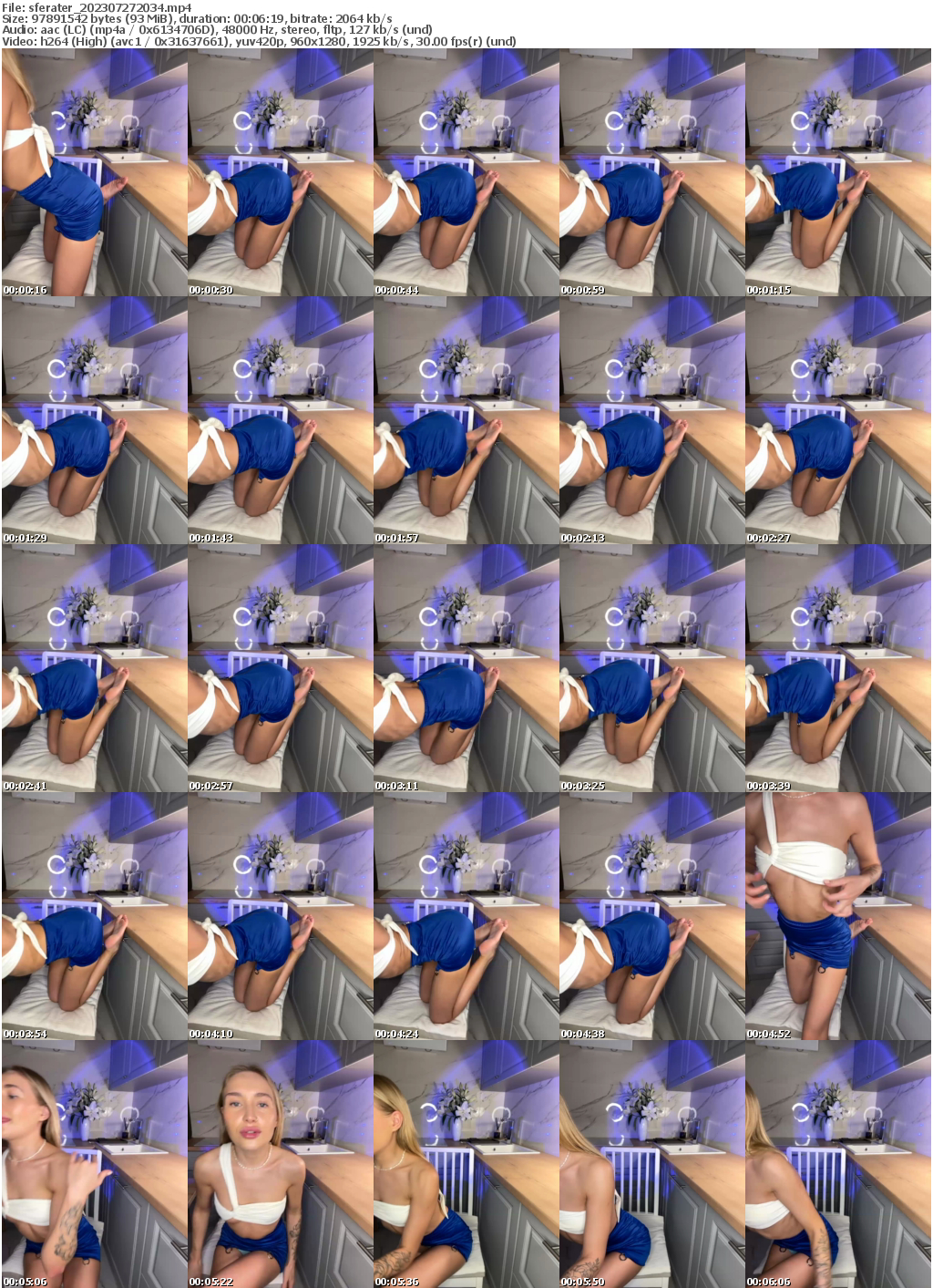 Preview thumb from sferater on 2023-07-27 @ bongacams