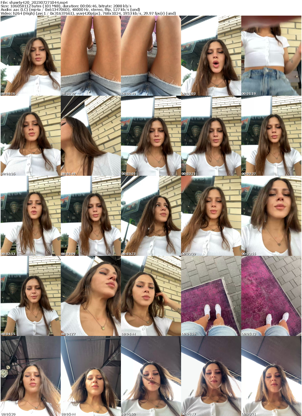 Preview thumb from shawty420 on 2023-07-27 @ bongacams