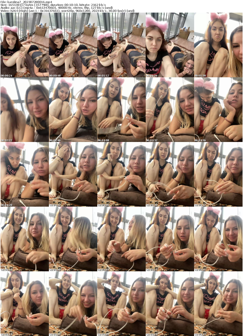 Preview thumb from karolina7 on 2023-07-28 @ bongacams