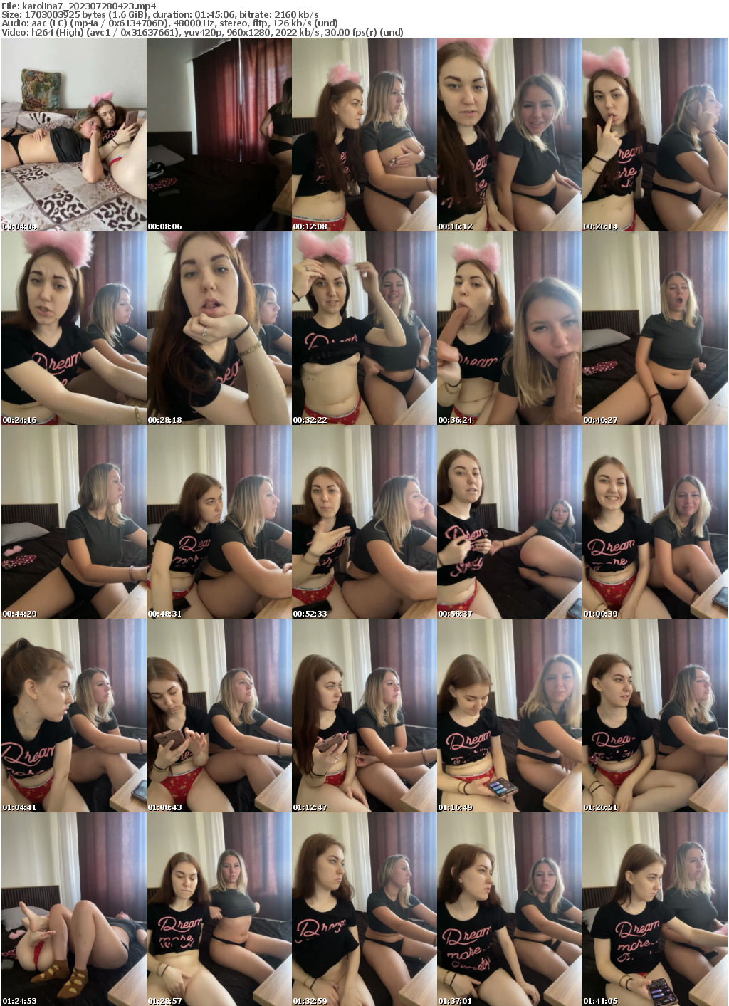 Preview thumb from karolina7 on 2023-07-28 @ bongacams