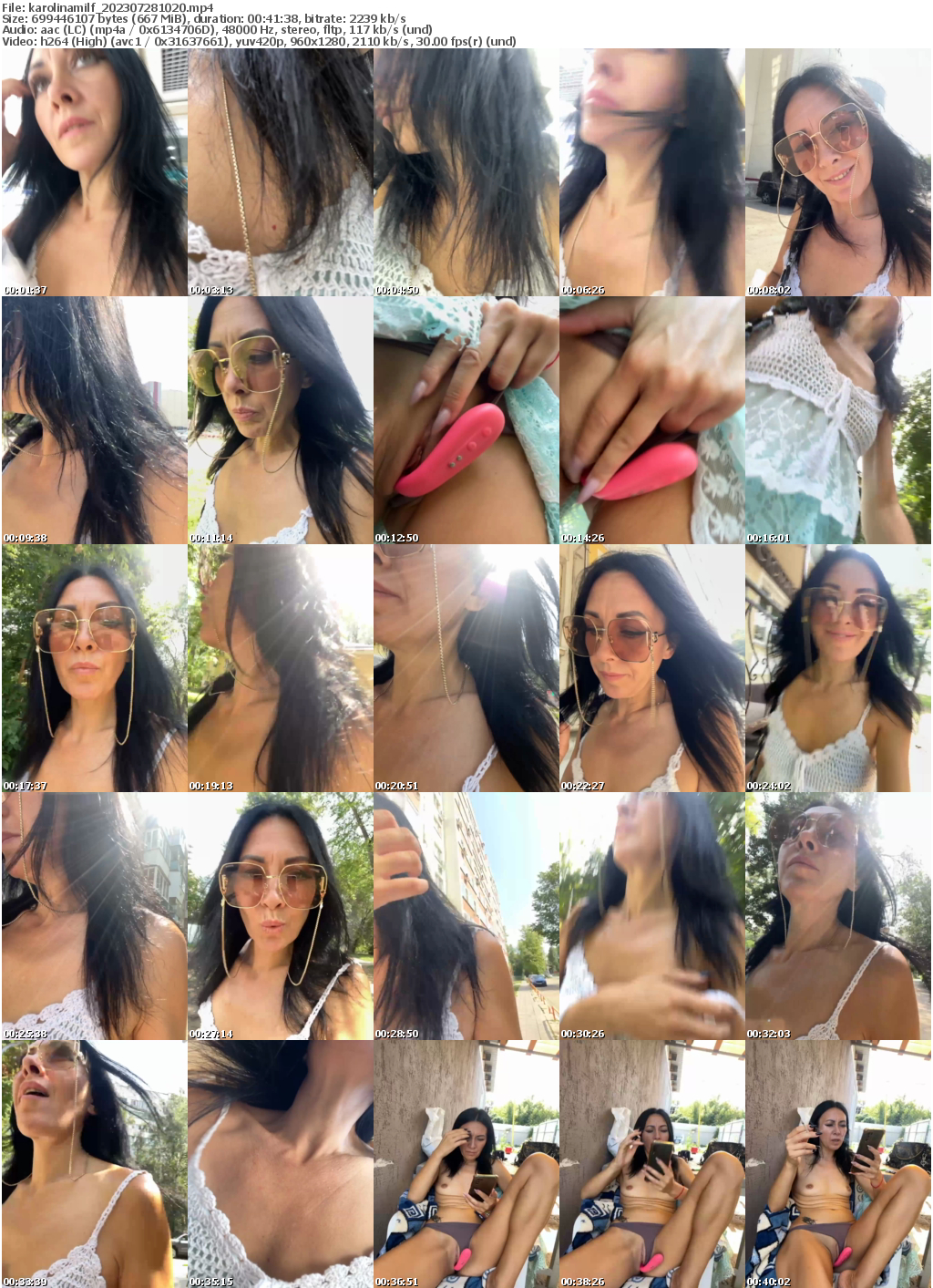 Preview thumb from karolinamilf on 2023-07-28 @ bongacams