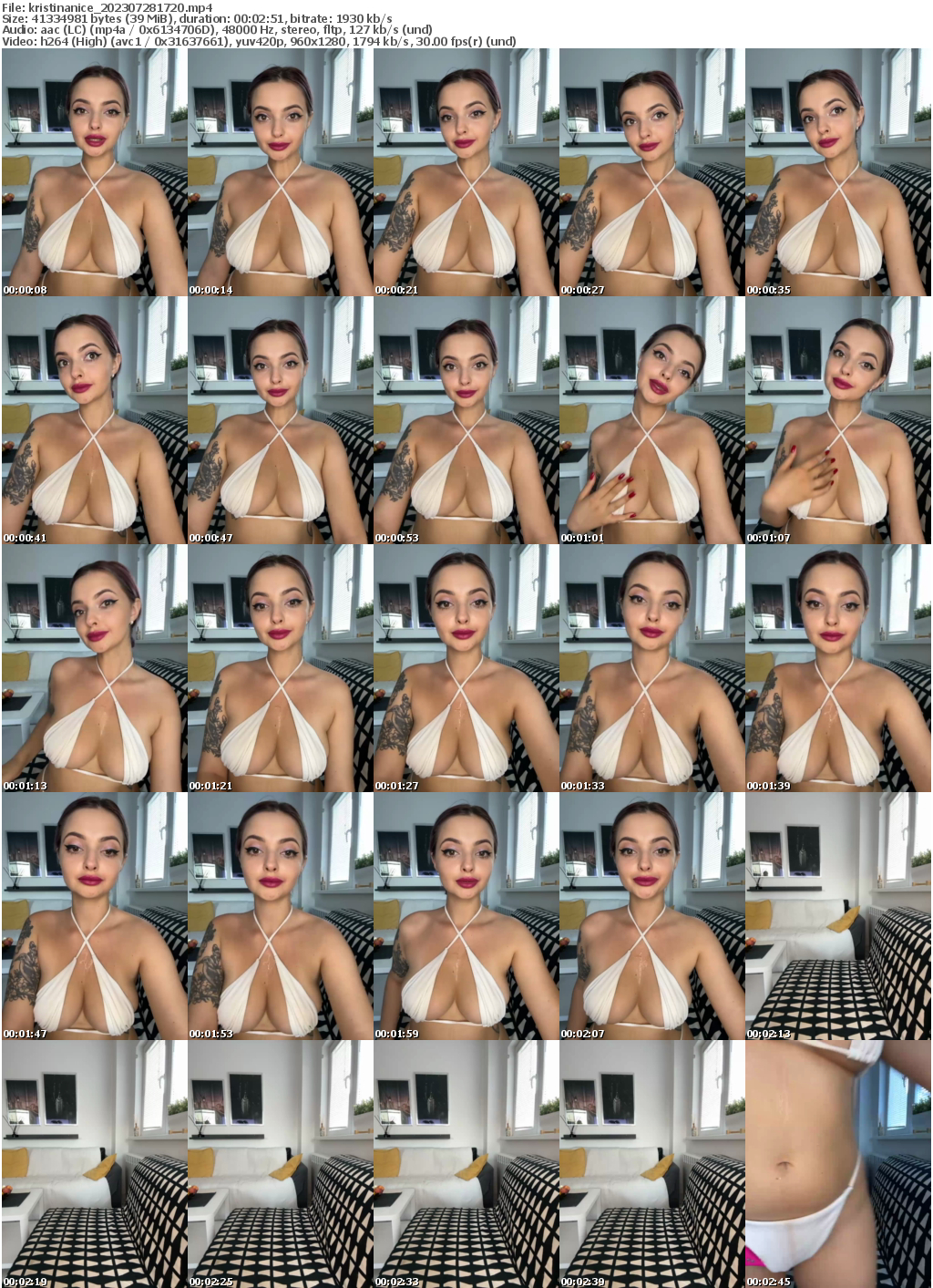 Preview thumb from kristinanice on 2023-07-28 @ bongacams