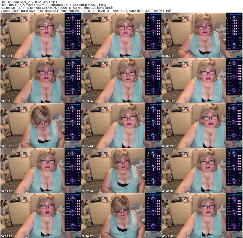 Preview thumb from smileofangel on 2023-07-28 @ bongacams