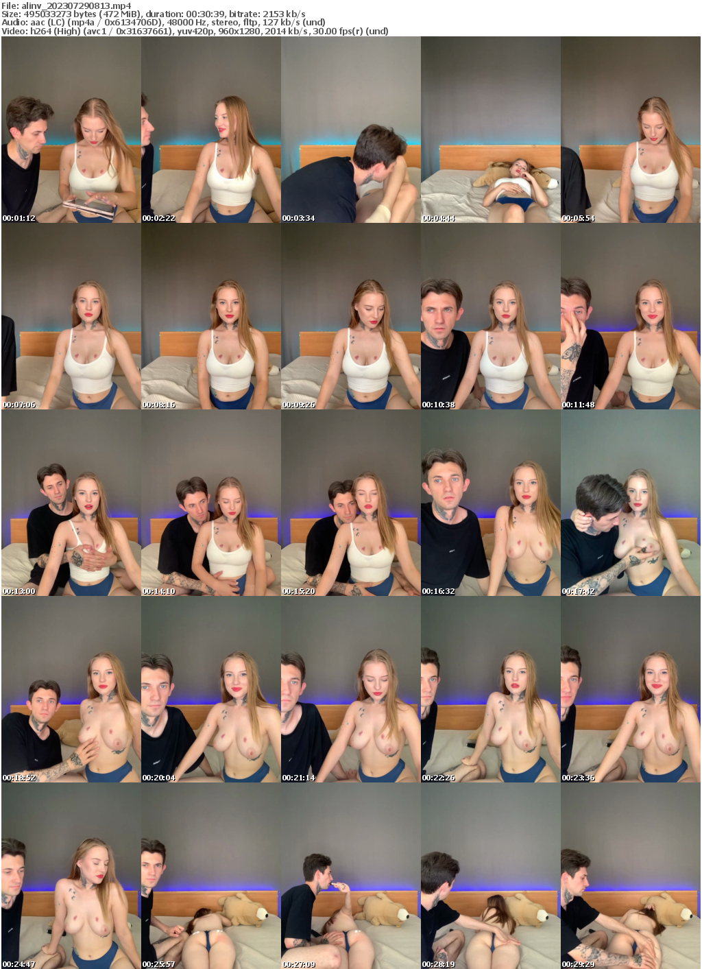 Preview thumb from alinv on 2023-07-29 @ bongacams