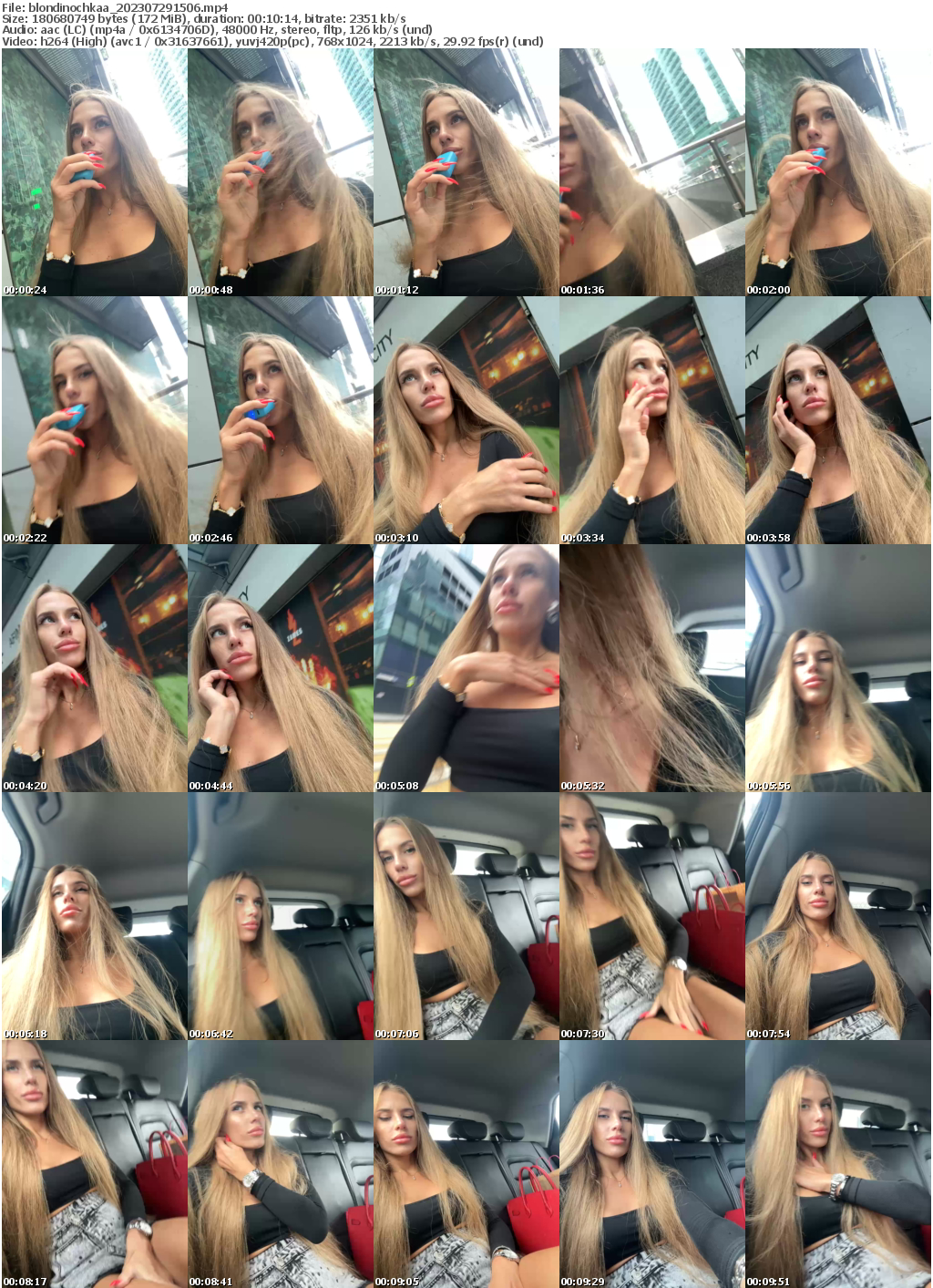 Preview thumb from blondinochkaa on 2023-07-29 @ bongacams