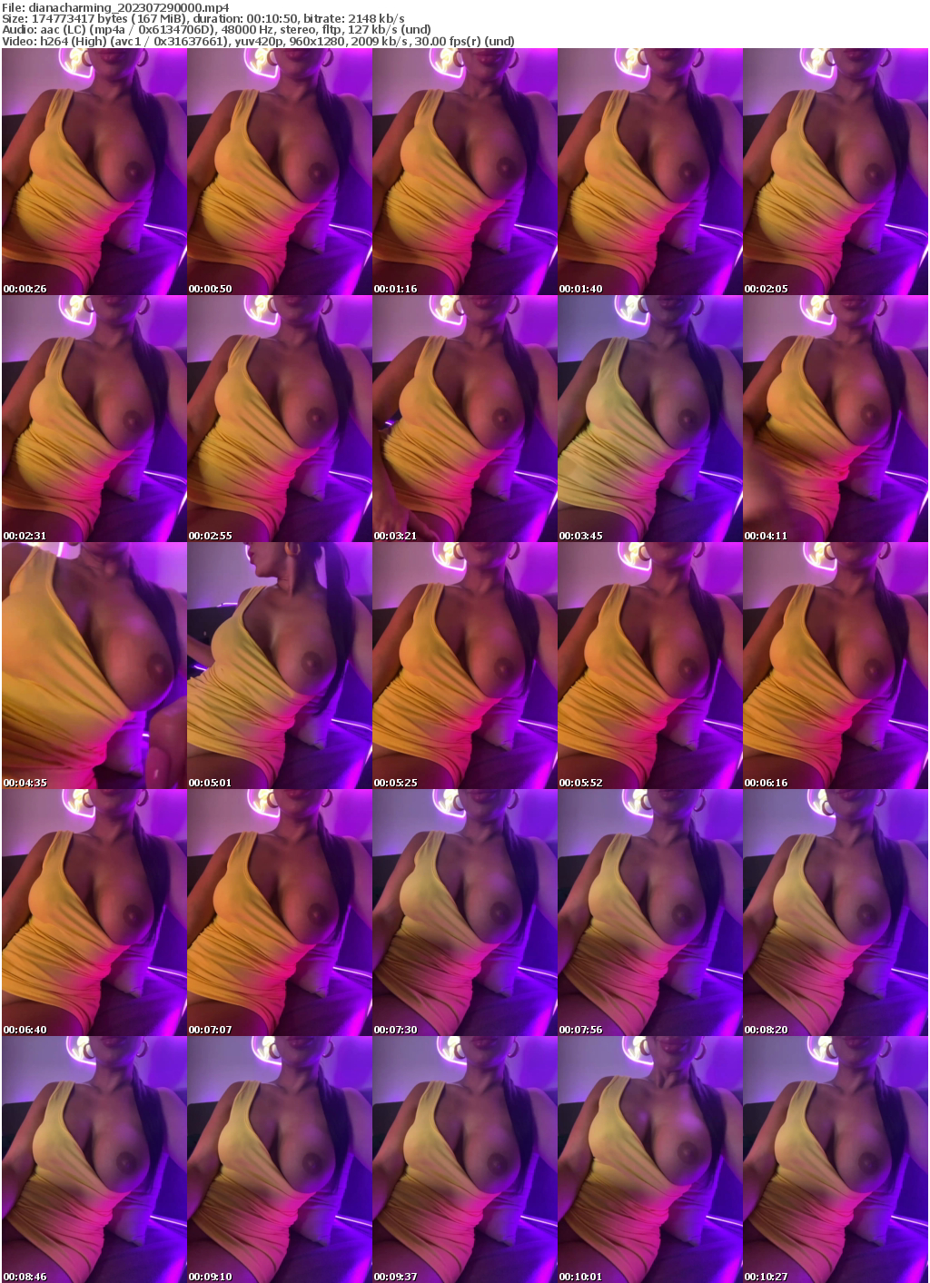 Preview thumb from dianacharming on 2023-07-29 @ bongacams