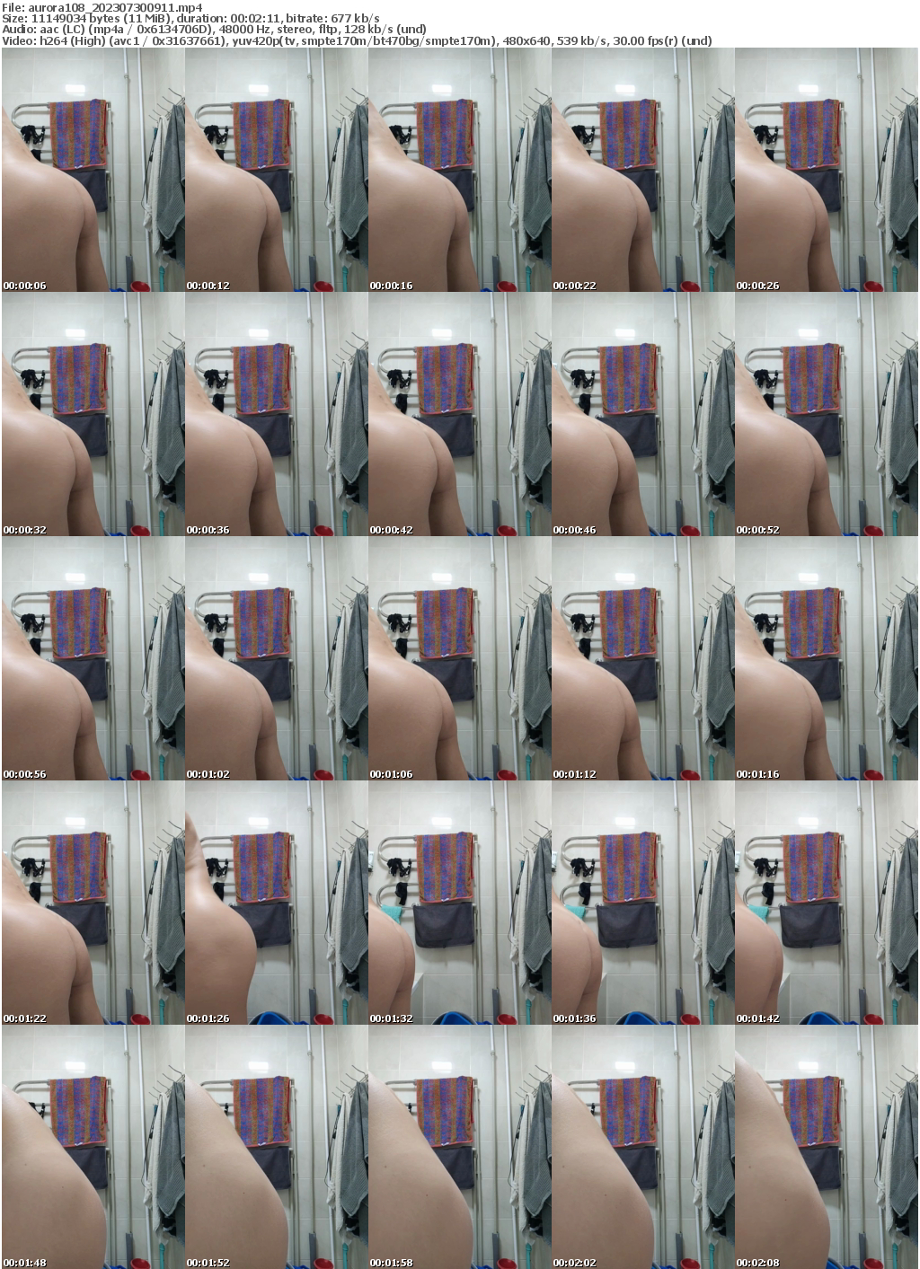 Preview thumb from aurora108 on 2023-07-30 @ bongacams