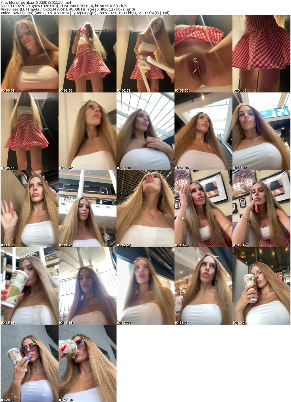 Preview thumb from blondinochkaa on 2023-07-30 @ bongacams