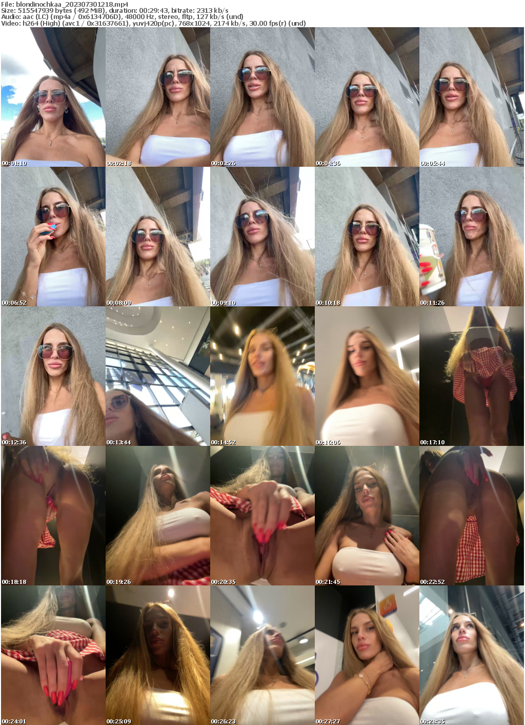 Preview thumb from blondinochkaa on 2023-07-30 @ bongacams