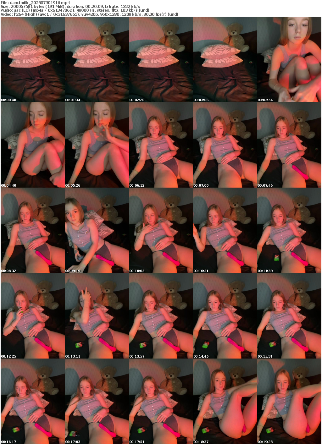 Preview thumb from dandimilk on 2023-07-30 @ bongacams