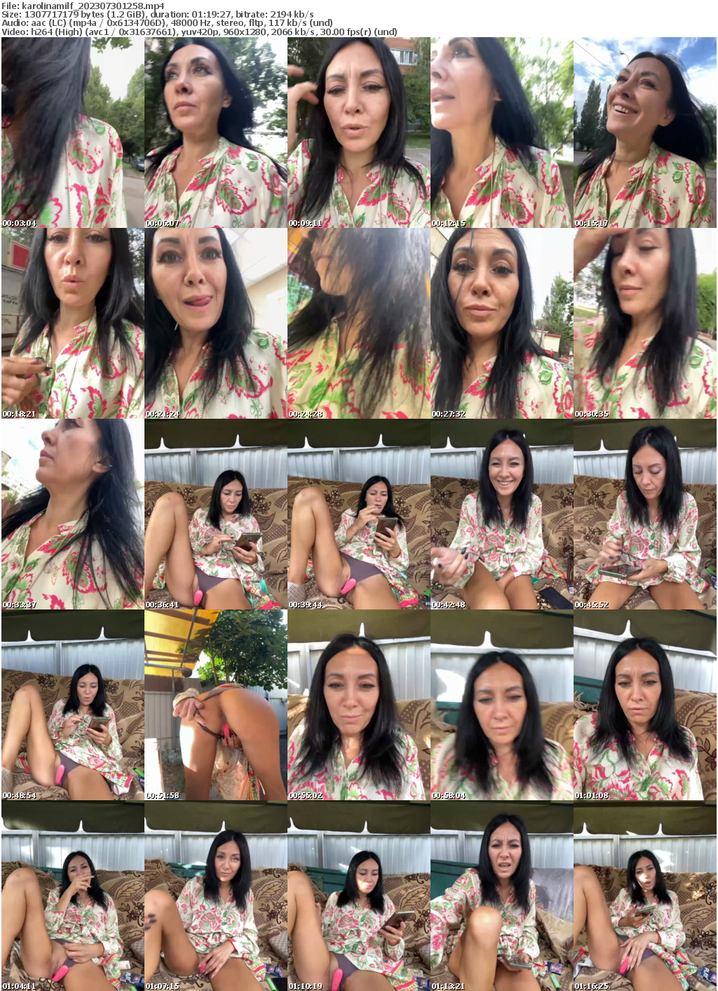 Preview thumb from karolinamilf on 2023-07-30 @ bongacams