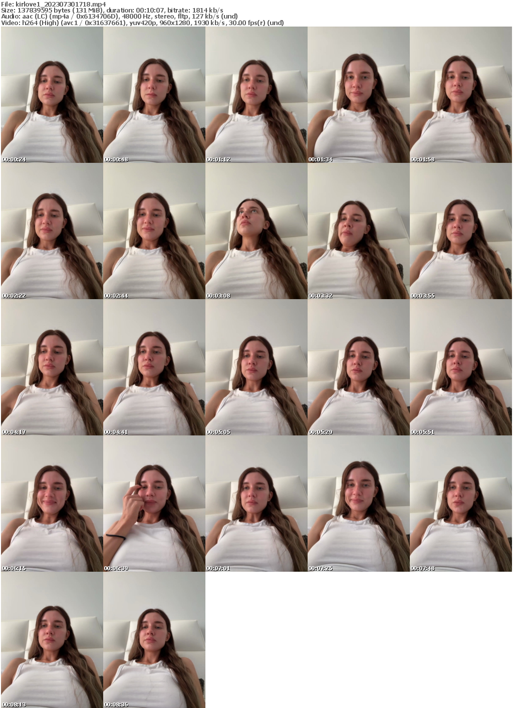 Preview thumb from kirlove1 on 2023-07-30 @ bongacams