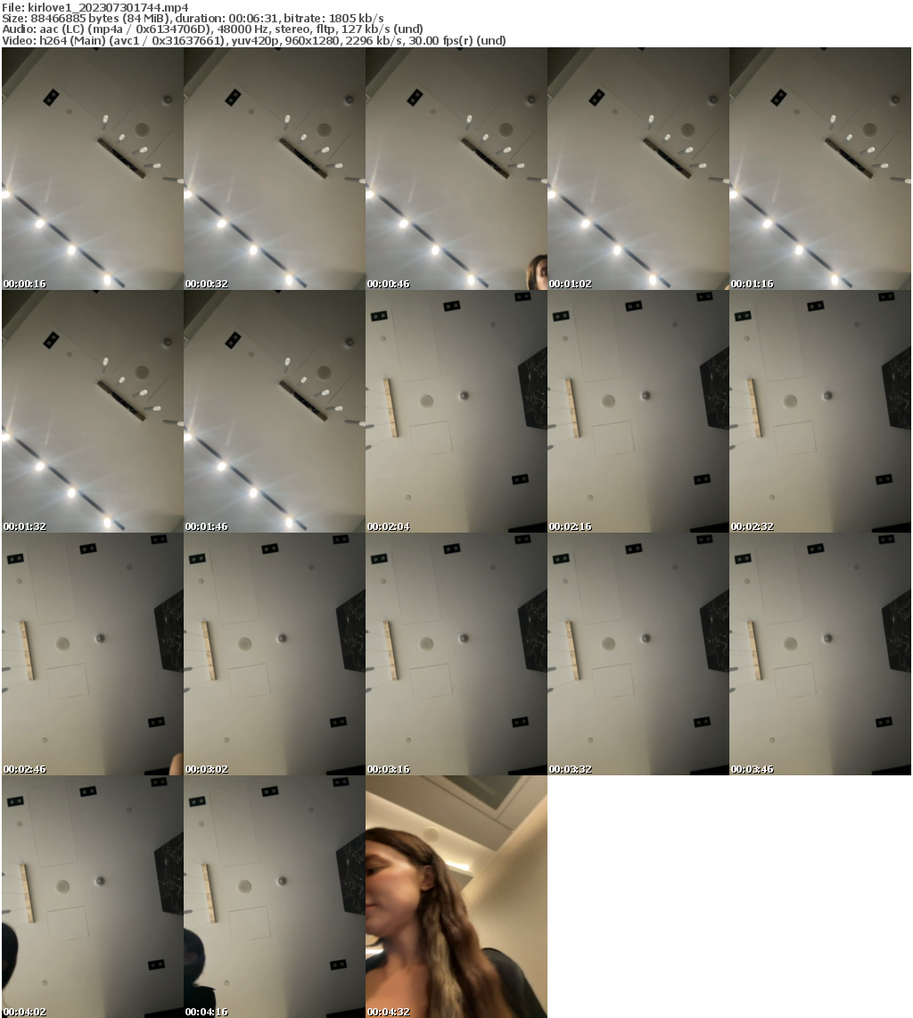 Preview thumb from kirlove1 on 2023-07-30 @ bongacams