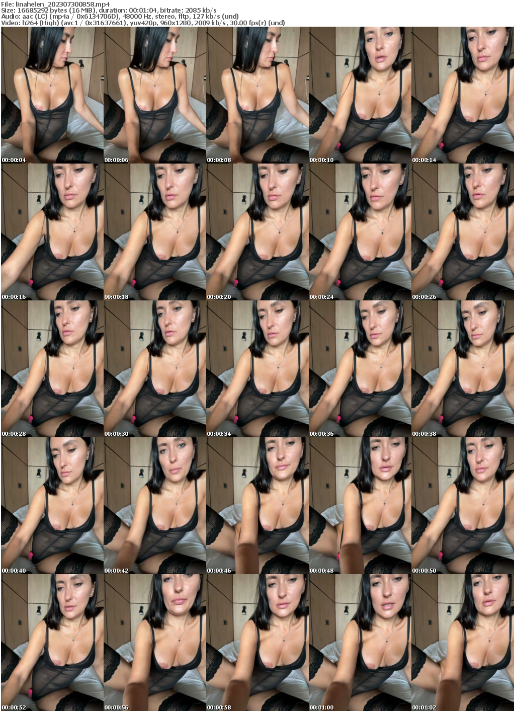 Preview thumb from linahelen on 2023-07-30 @ bongacams