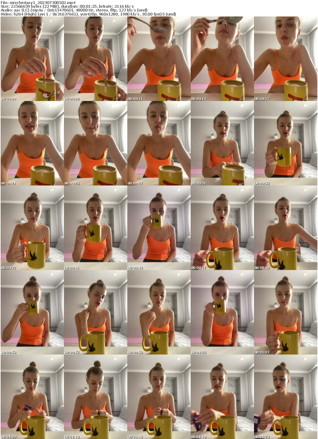 Preview thumb from missfentasy1 on 2023-07-30 @ bongacams