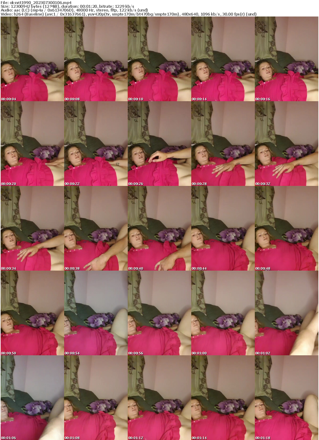 Preview thumb from oksvit1990 on 2023-07-30 @ bongacams