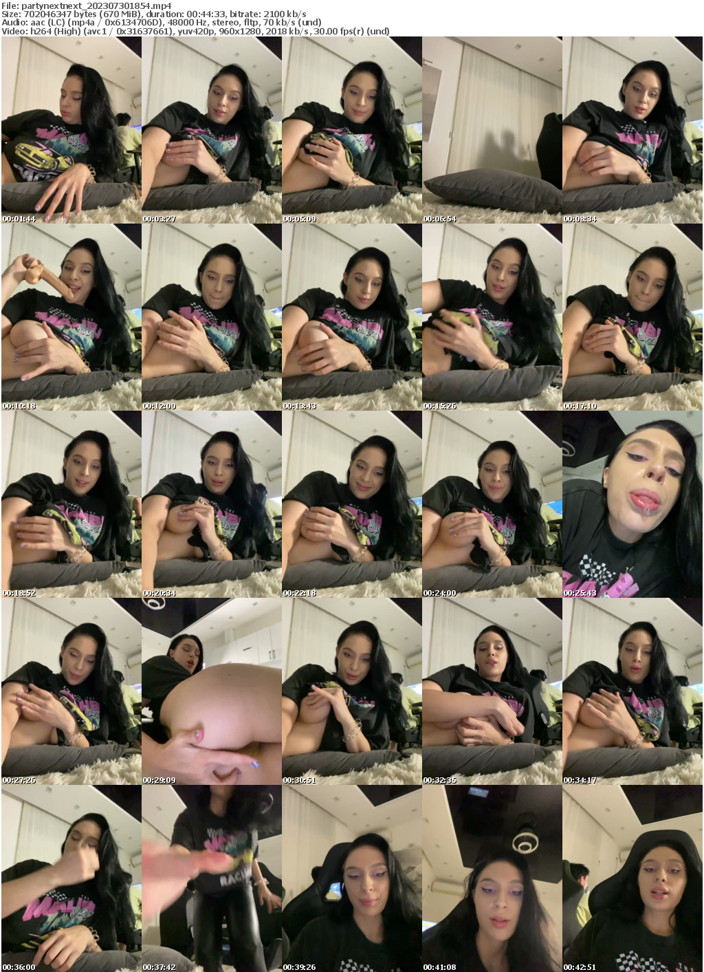 Preview thumb from partynextnext on 2023-07-30 @ bongacams