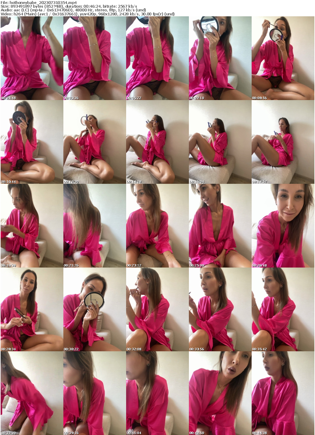 Preview thumb from hothoneybabe on 2023-07-31 @ bongacams