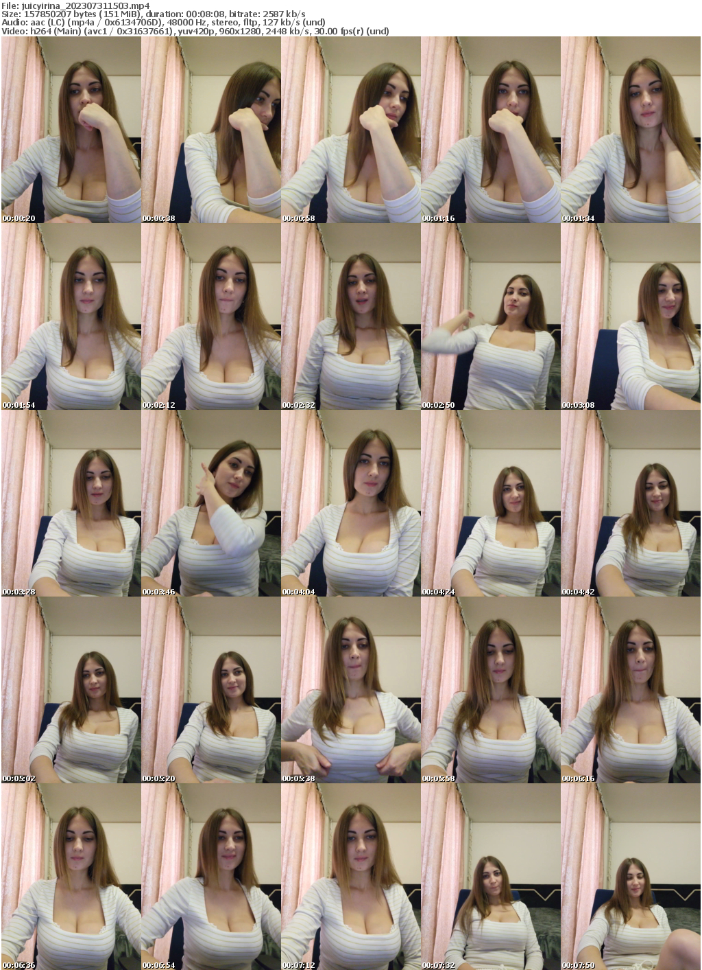 Preview thumb from juicyirina on 2023-07-31 @ bongacams