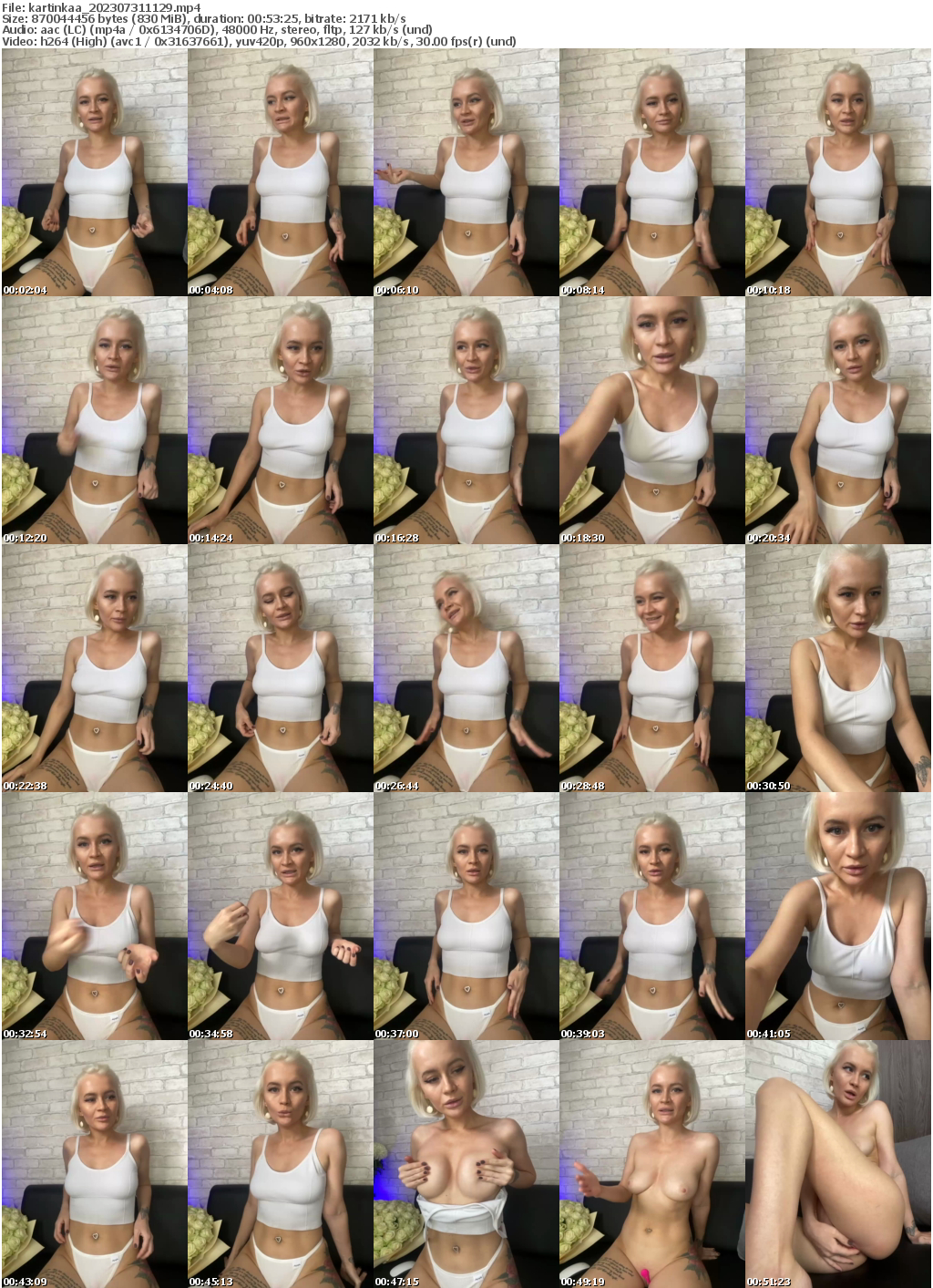 Preview thumb from kartinkaa on 2023-07-31 @ bongacams