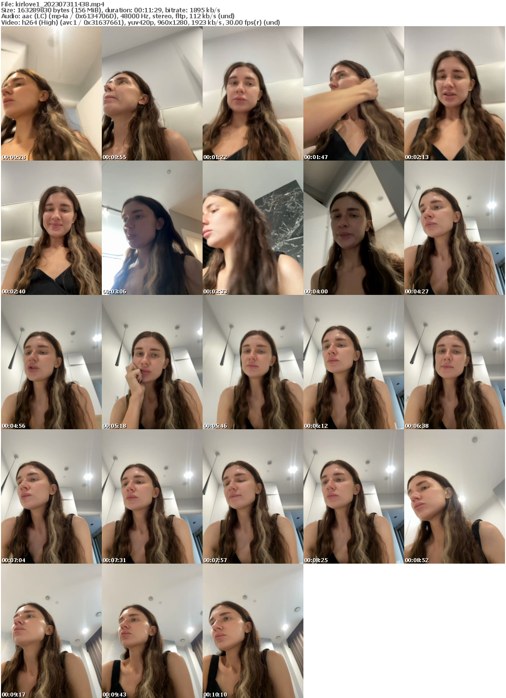 Preview thumb from kirlove1 on 2023-07-31 @ bongacams