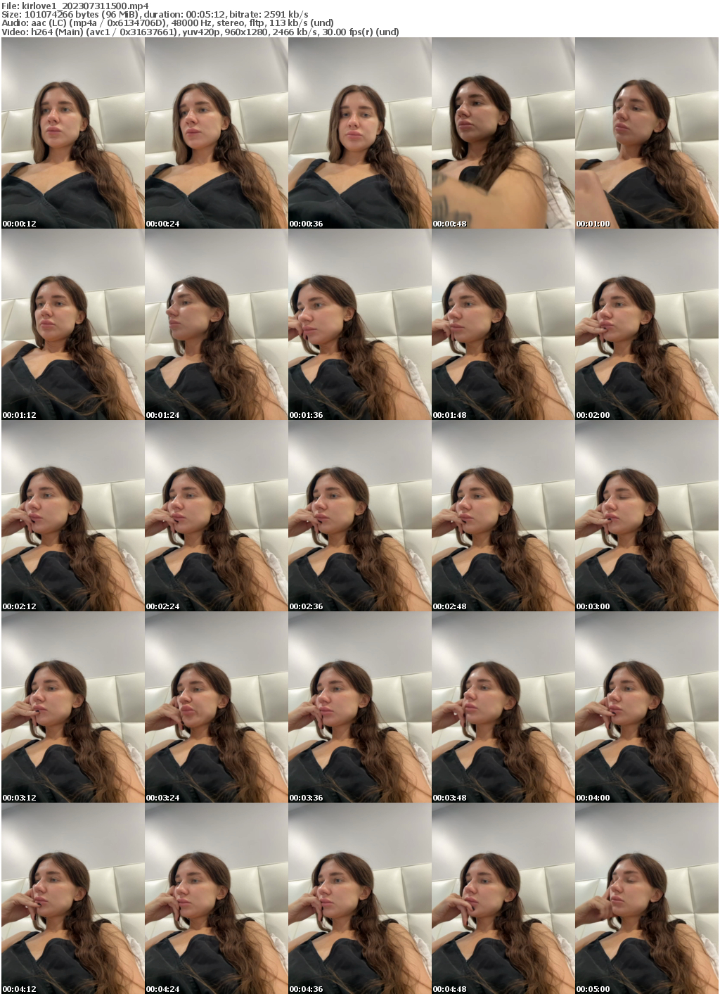 Preview thumb from kirlove1 on 2023-07-31 @ bongacams