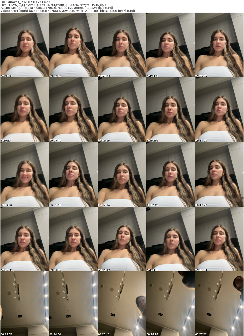 Preview thumb from kirlove1 on 2023-07-31 @ bongacams