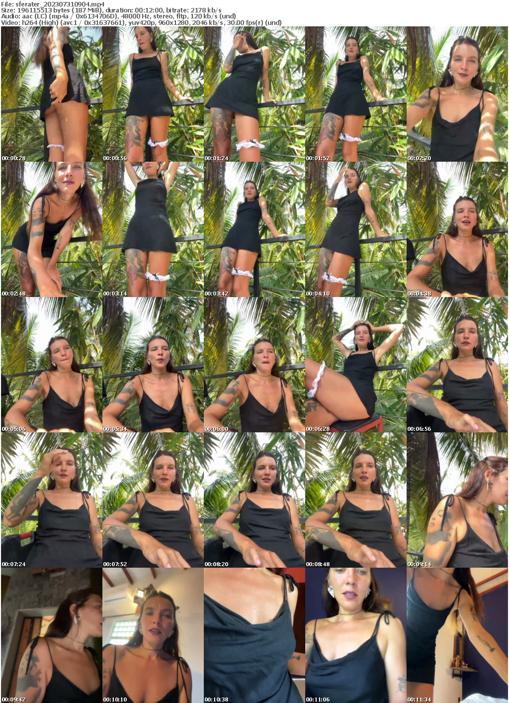 Preview thumb from sferater on 2023-07-31 @ bongacams