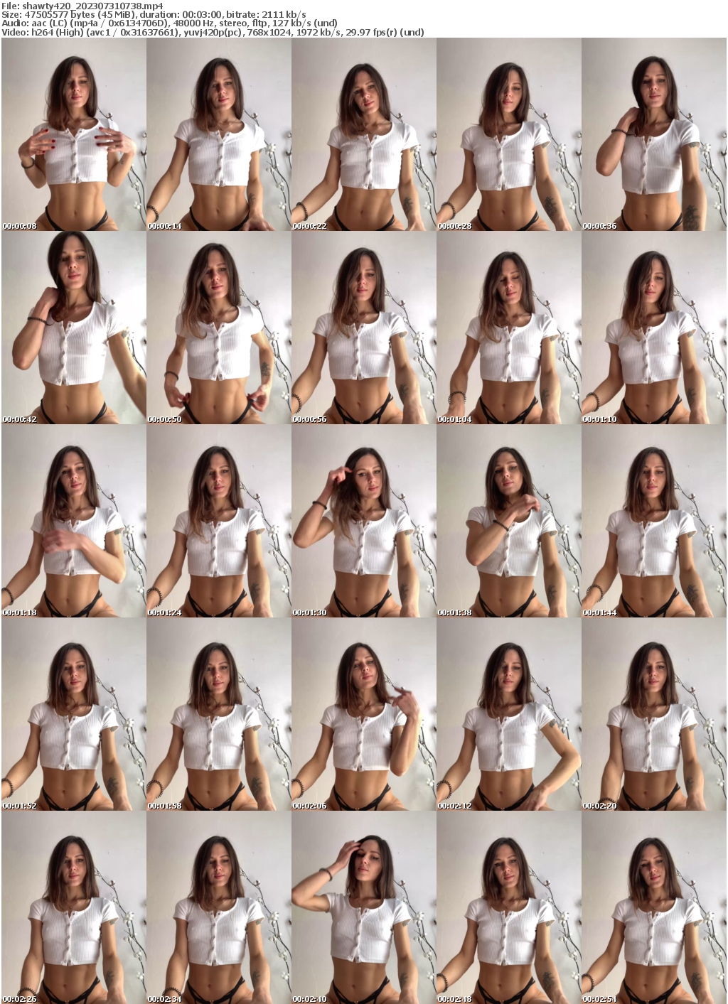 Preview thumb from shawty420 on 2023-07-31 @ bongacams