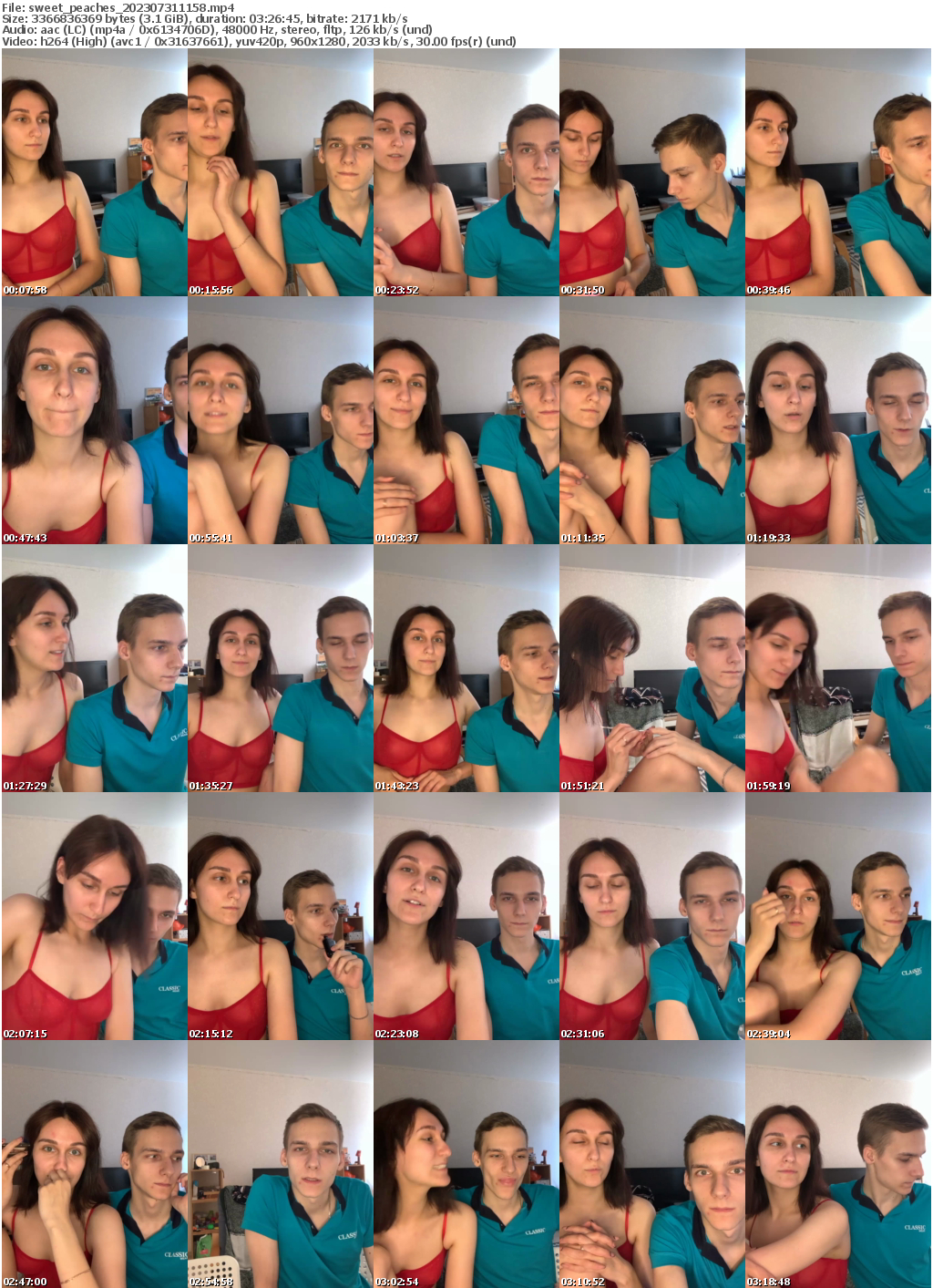 Preview thumb from sweet_peaches on 2023-07-31 @ bongacams