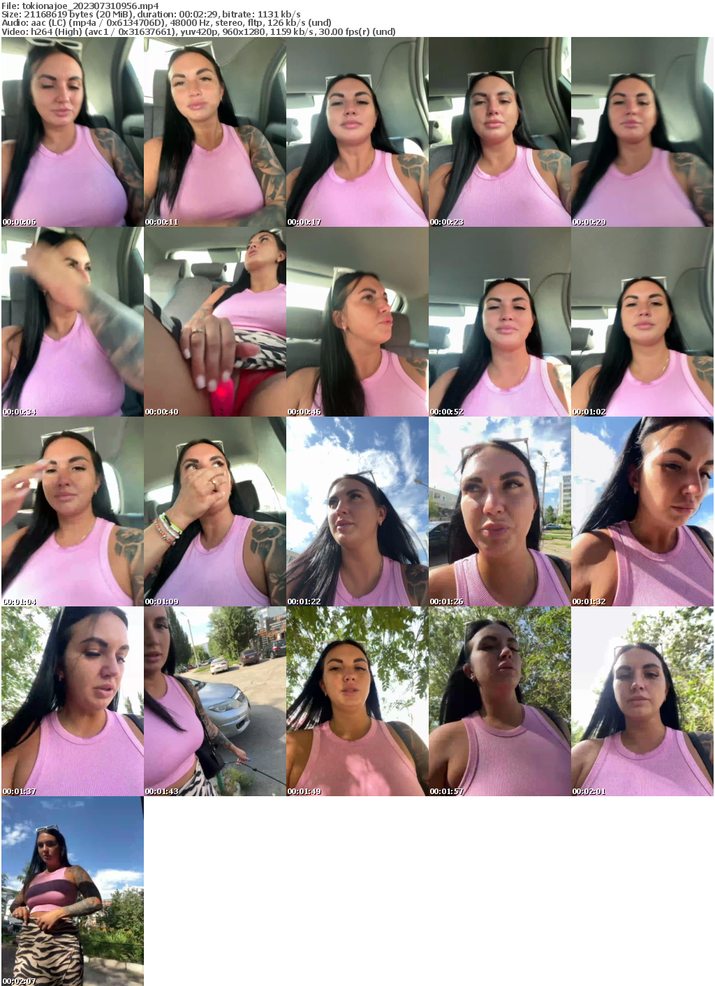 Preview thumb from tokionajoe on 2023-07-31 @ bongacams