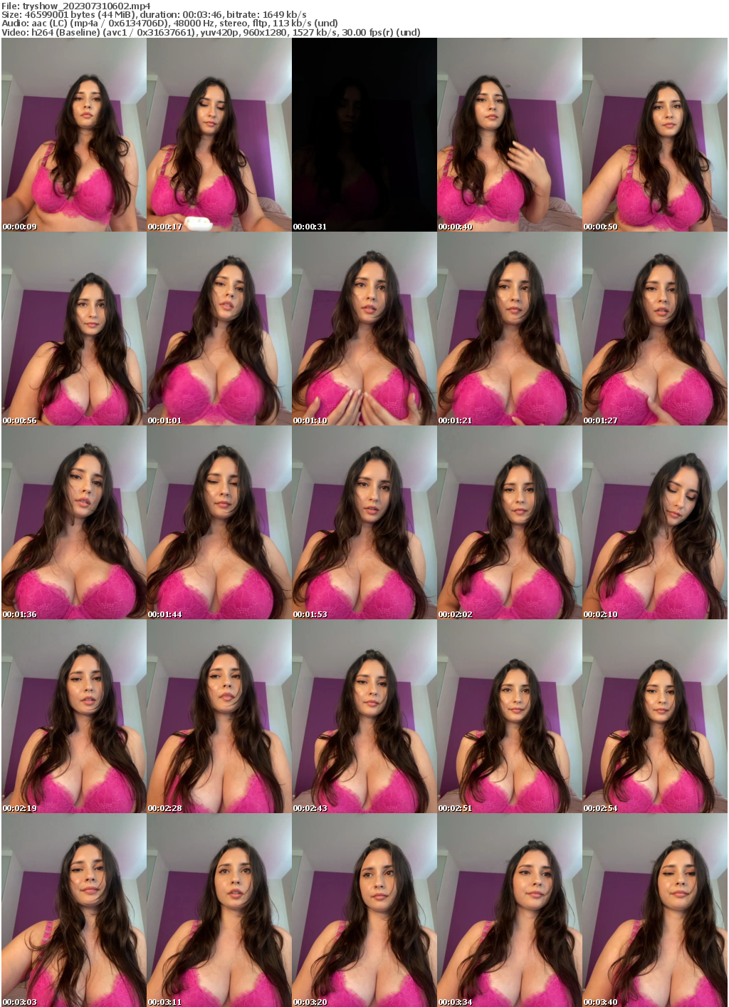 Preview thumb from tryshow on 2023-07-31 @ bongacams