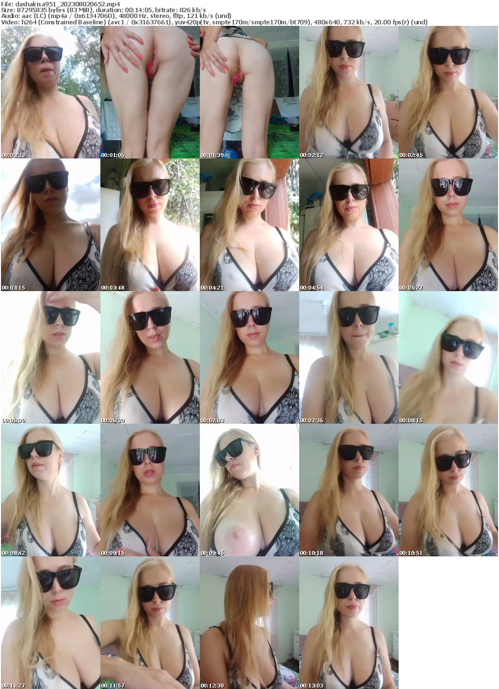 Preview thumb from dashakisa951 on 2023-08-02 @ bongacams