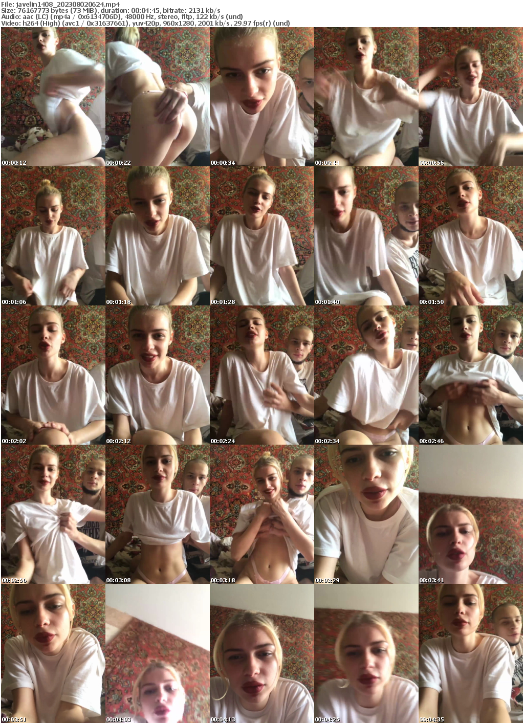 Preview thumb from javelin1408 on 2023-08-02 @ bongacams