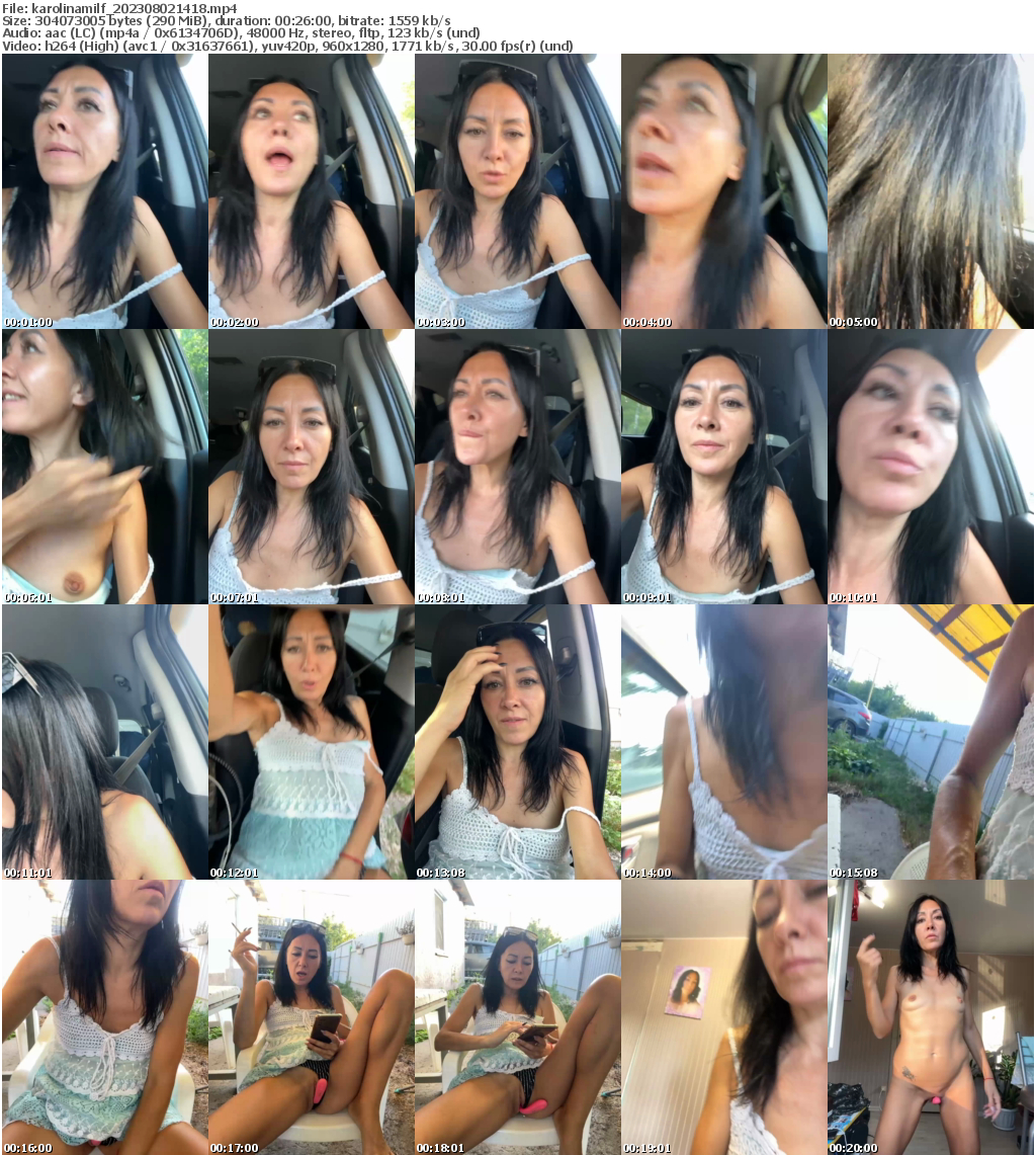 Preview thumb from karolinamilf on 2023-08-02 @ bongacams