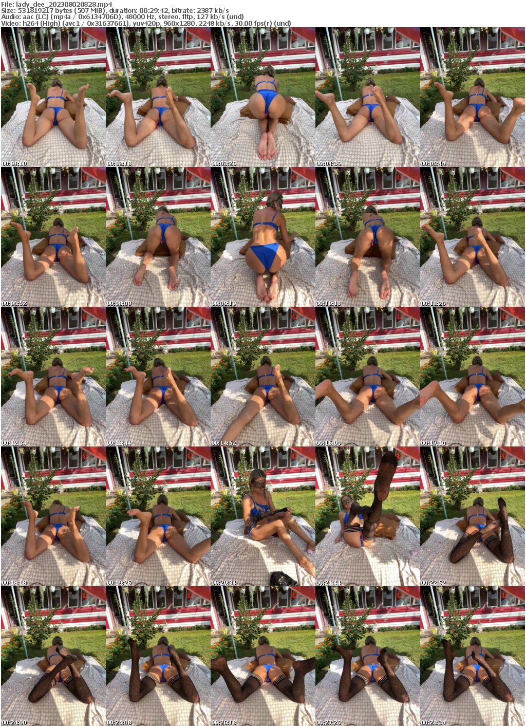 Preview thumb from lady_dee on 2023-08-02 @ bongacams