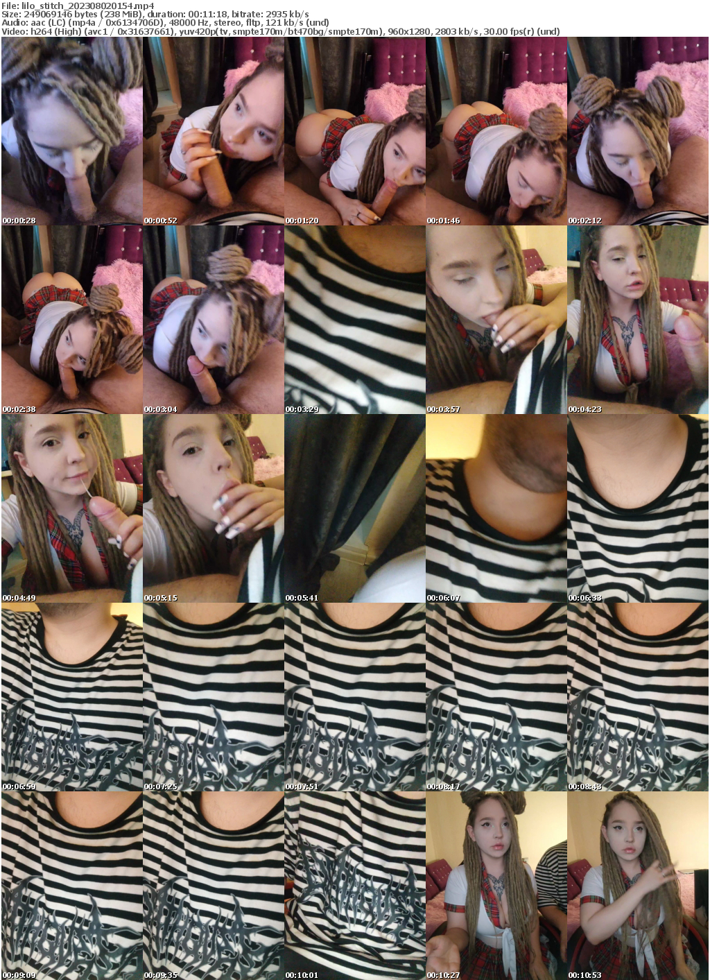 Preview thumb from lilo_stitch on 2023-08-02 @ bongacams