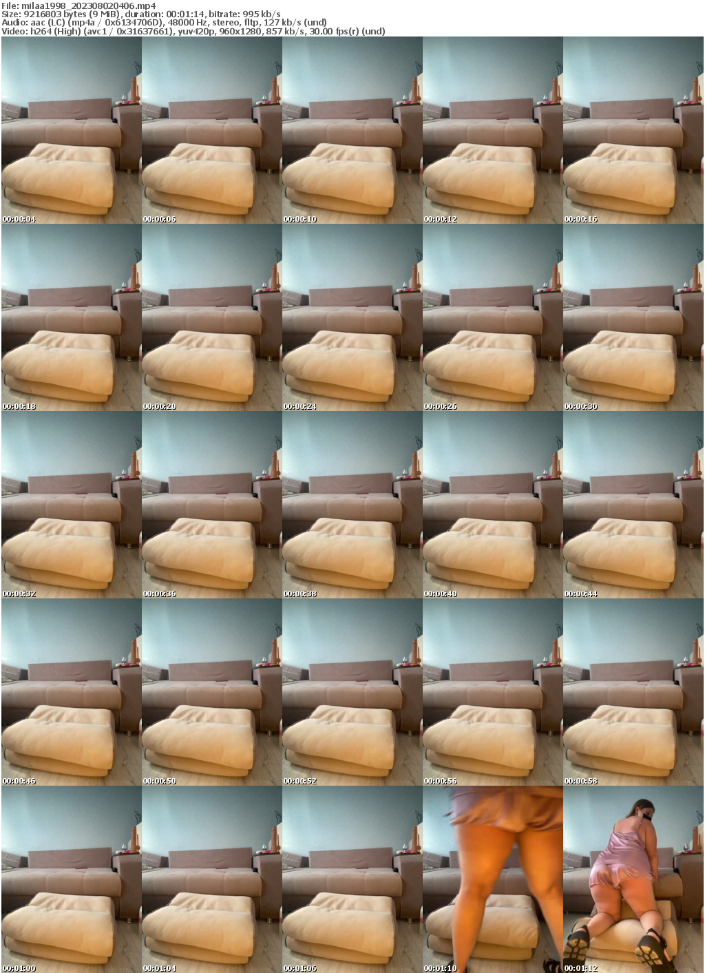 Preview thumb from milaa1998 on 2023-08-02 @ bongacams