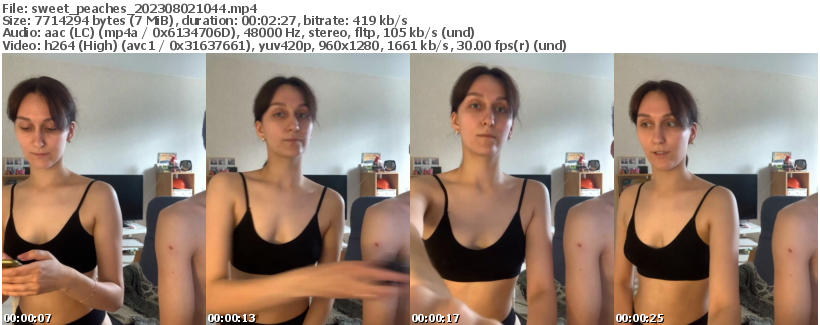 Preview thumb from sweet_peaches on 2023-08-02 @ bongacams