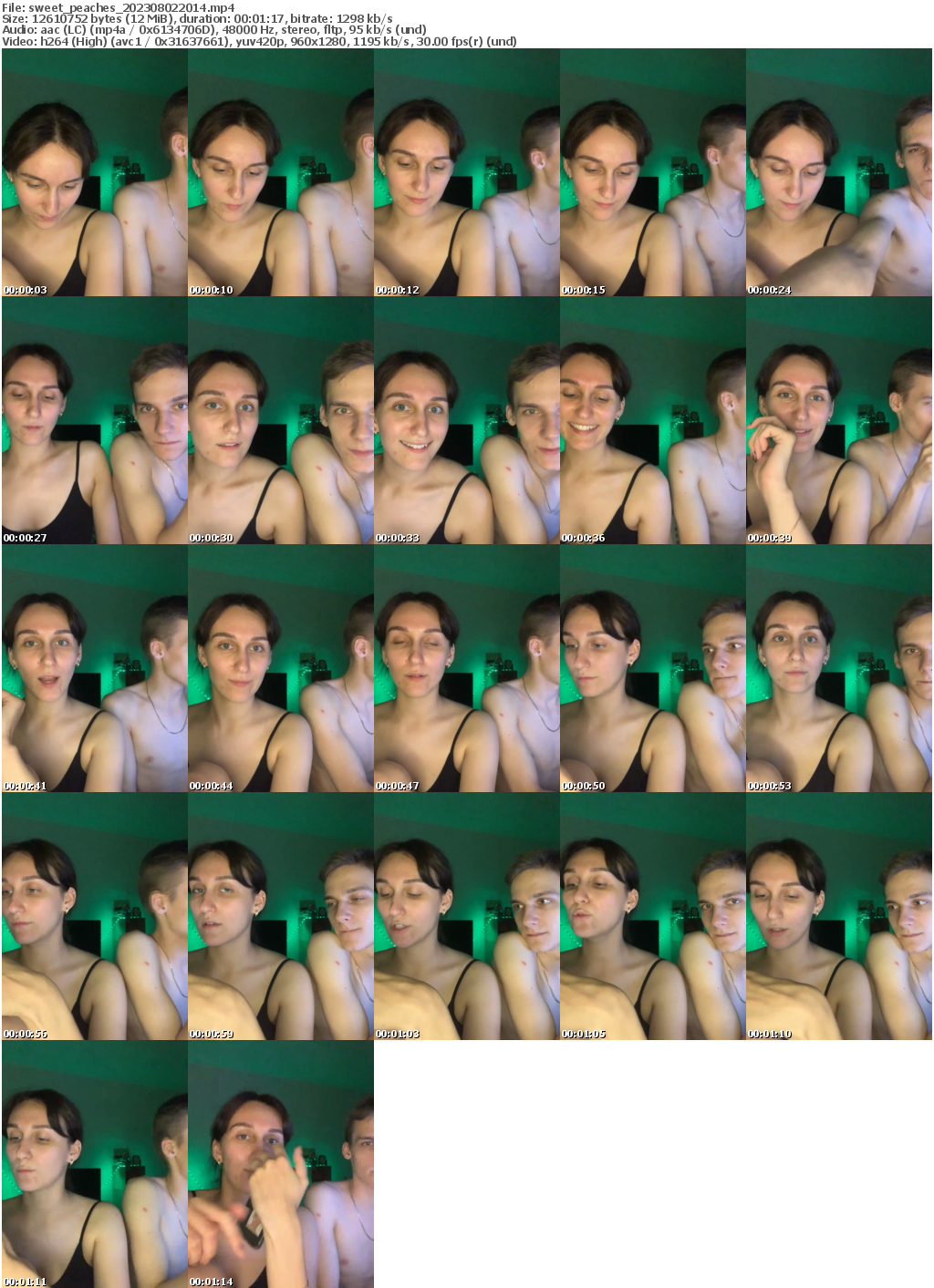 Preview thumb from sweet_peaches on 2023-08-02 @ bongacams